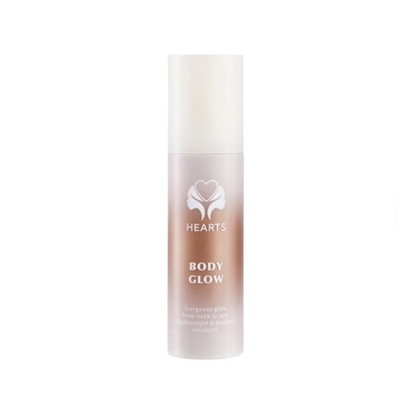 Hearts Body Glow Creamy Body Highlighter Shea Butter Vitamin E Jojoba Oil 003 Topaz