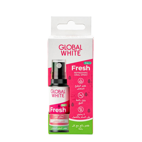 GLOBAL WHITE Watermelon Oral Breath Spray 15 ml