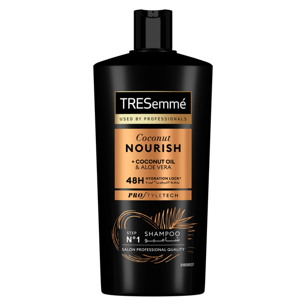 TRESemme Coconut Nourish Shampoo Liquid Coconut Oil Aloe Vera 600ml