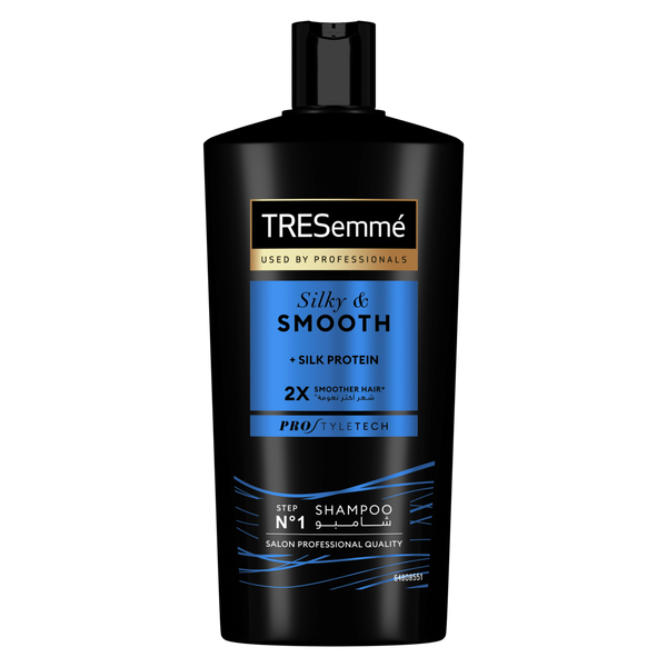 TRESemme Silky & Smooth Shampoo Liquid Formula Silk Amino Acids 600ml