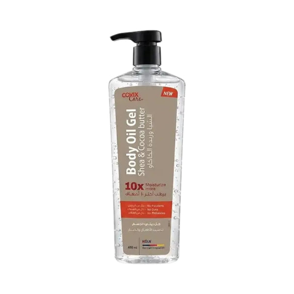 Kofix Care Shea & Cocoa Butter Body Oil Gel Moisturizing Formula 450ml