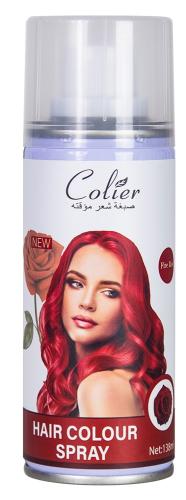 Colier Hair Colour Spray Fire Red Temporary Wash-Out Color