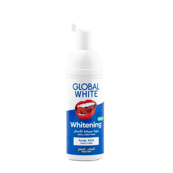Global White Brightening Oral Care Foam Spray Mint Flavor