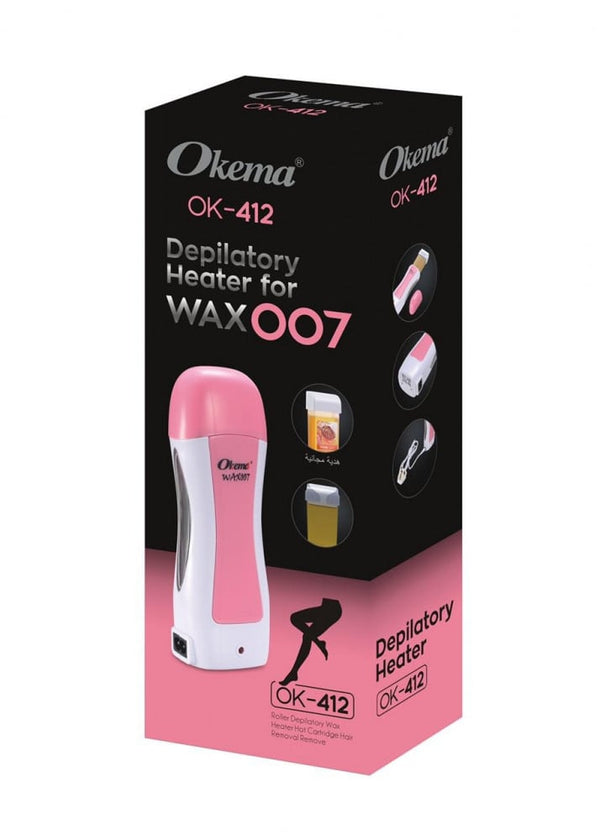 Okema Wax Heater OK412 Temperature Control for Home and Salon Use