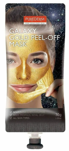 PUREDERM Galaxy Gold Peel Off Face Mask, 30 g