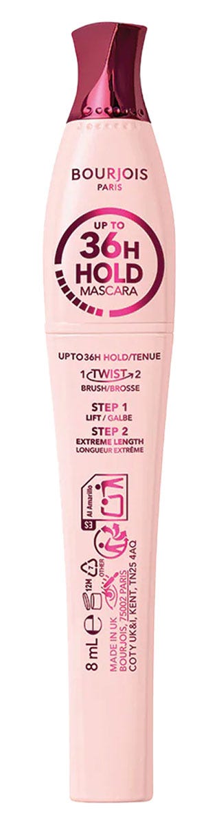 Bourjois Twist Up Freeze Mascara Ultra Black 2-in-1 Lift and Length