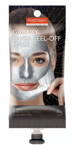 PUREDERM Galaxy Silver Peel-Off Face Mask 30 g