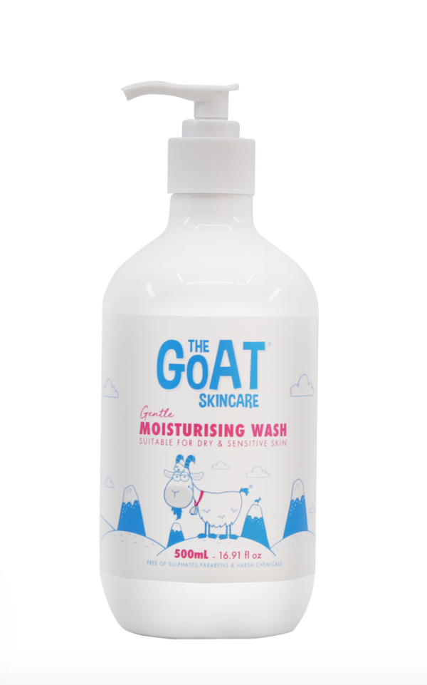 The Goat Skincare Body Wash Moisturizing Goat Milk Formula pH Balanced 500ml