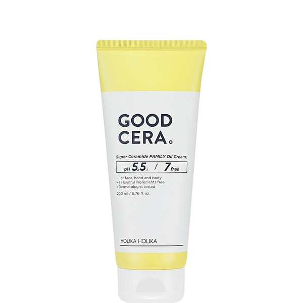 Holika Holika Good Cera Super Ceramide Family Oil Cream Face and Body Moisturizer 200ml