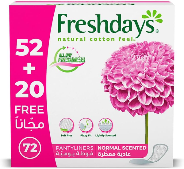 Freshdays Scented Pantyliners Normal Freshness and Softness