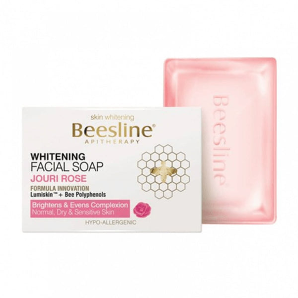 Beesline Jouri Rose Facial Soap Brightening Lumiskin Bee Polyphenols 85 g
