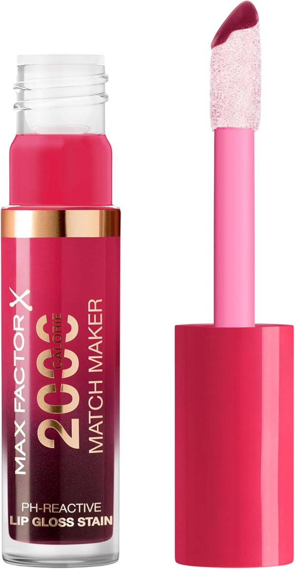 Max Factor 2000 Calorie Match Maker Lip Gloss Stain pH-Reactive Glossy Daring 1 Pc