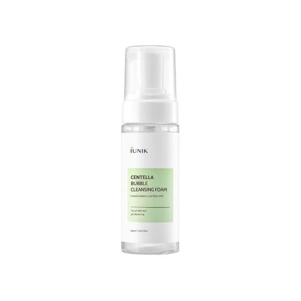 iunik Centella Bubble Cleansing Foam Facial Cleanser 150 ml