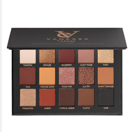 Vanessa Makeup Hypnose Eyeshadow Palette Blendable Long-Lasting Colors
