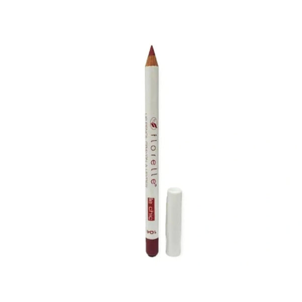 Florelle Le Chic Lip Pencil Smooth Formula Rich Color No. 104 1.14 g