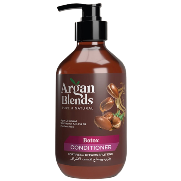 Argan Blends Nourishing Conditioner Smoothing Care for Dry and Damaged Hair