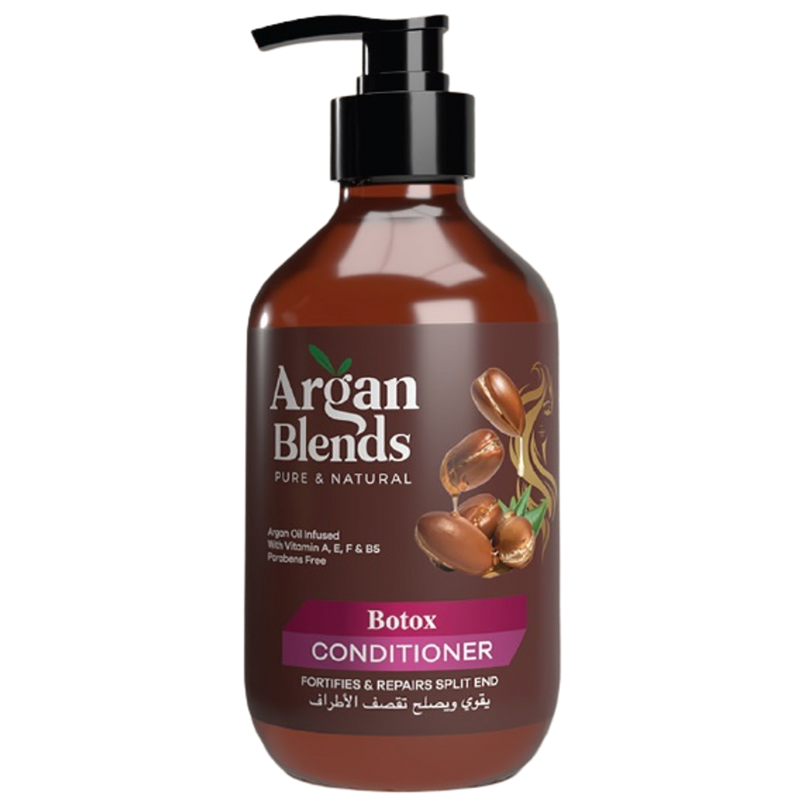 Argan Blends Nourishing Conditioner Smoothing Care for Dry and Damaged Hair