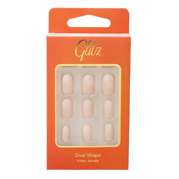 Glitz Press-On Nails Oval Ombre #31, 24 Pieces