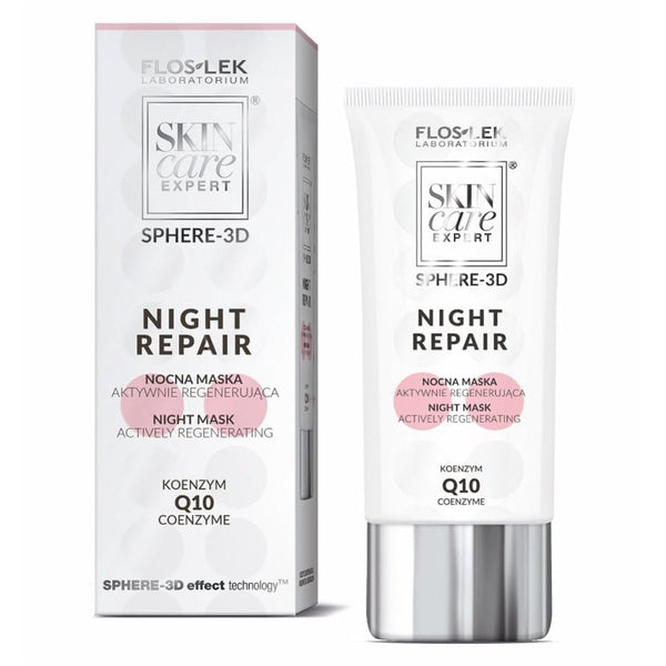 Floslek Repair Night Mask Coenzyme Q10 Overnight Face Mask 50 ml
