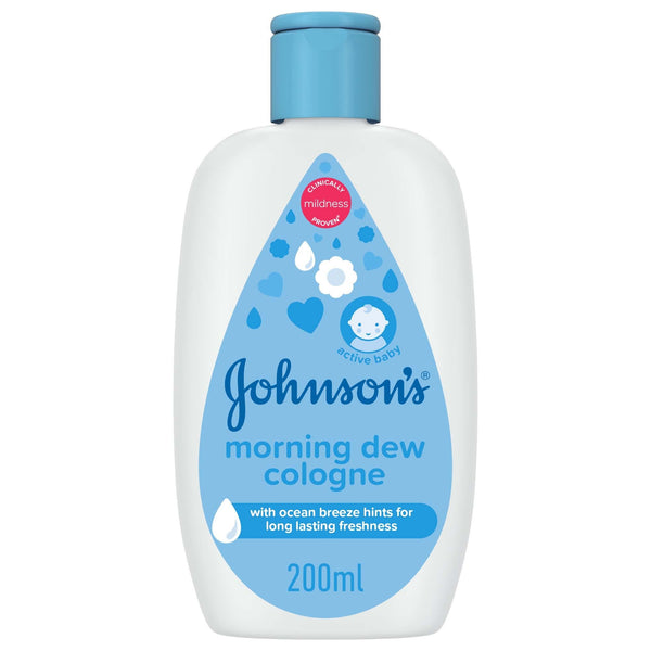 Johnson's Morning Dew Baby Cologne Ocean Breeze Fragrance 200ml
