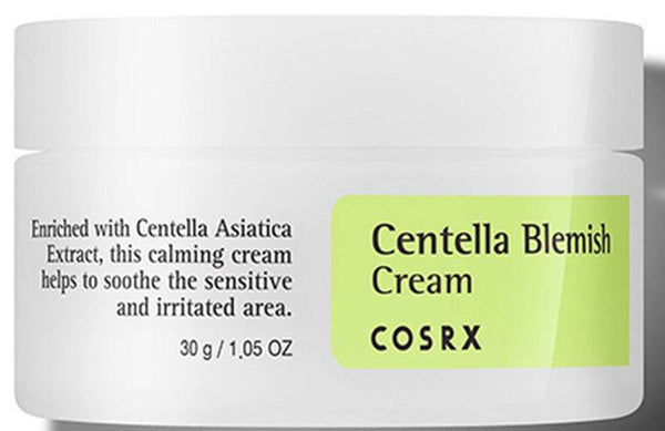 COSRX Centella Calming Blemish Cream Spot Treatment, Centella Water and Zinc Oxide, 30 g