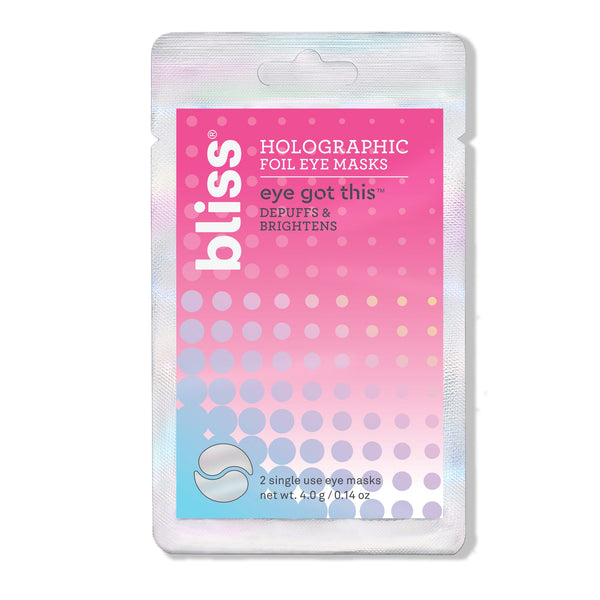 bliss Eye Got This Holographic Foil Eye Masks, 5 Pack