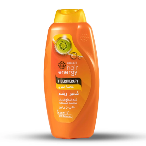 Makarizo Hair Energy Fibertherapy Shampoo Kiwi Extract Chemically Treated Hair 330 ml