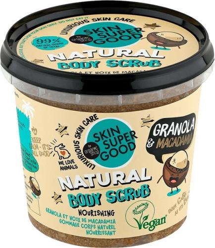 Organic Shop Natural Body Scrub Granola & Macadamia 360ml