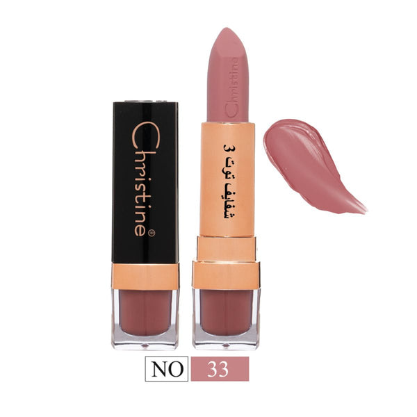 Christine Matte Lipstick Creamy Soft Matte Berry 3