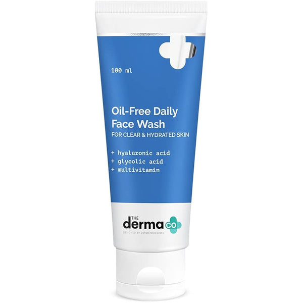 Derma Pella Acne Wash Oil-Free Face Cleanser with Hyaluronic Acid and Glycolic Acid