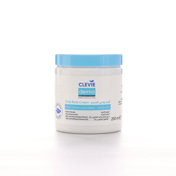 Clevie Derma Daily Body Cream Niacinamide Panthenol 250 ml