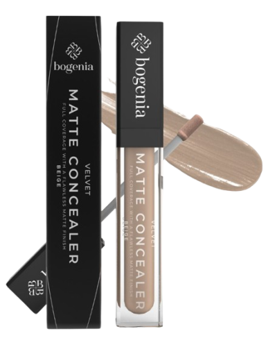 Bogenia Velvet Matte Concealer Full Coverage Beige