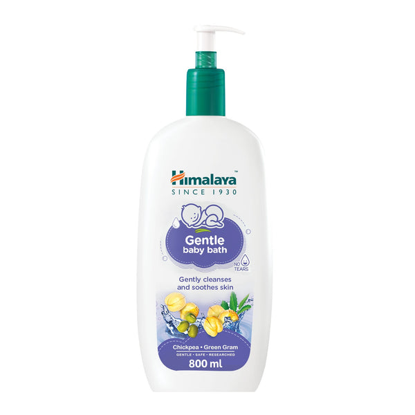 Himalaya Gentle Baby Bath No-Tear Body Wash with Chickpea and Green Gram, 800 ml