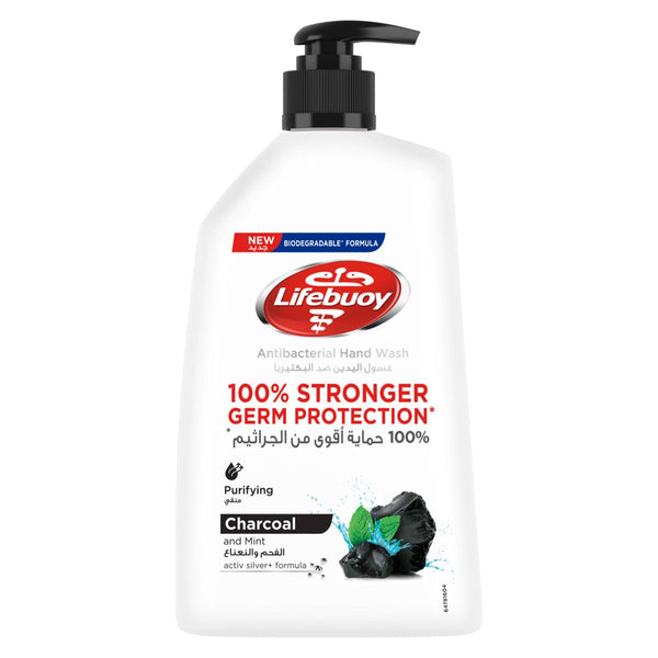Lifebuoy Hand Wash Charcoal & Mint Creamy Formula