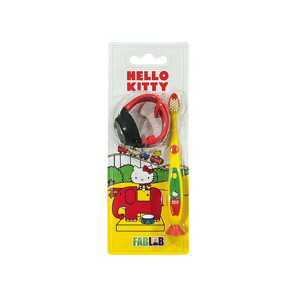 Fab Lab Hello Kitty Soft Kids Toothbrush with Toy