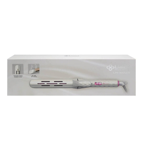 United Professional 2-in-1 Hair Straightener and Curler LN-602B, 220-240V