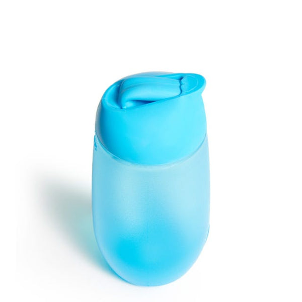 Munchkin Gentle Transition Sippy Cup Soft Silicone Spout Blue 4 Oz