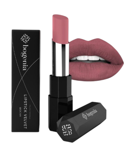 Bogenia Velvet Lipstick Intense Color Velvety Finish Terracotta