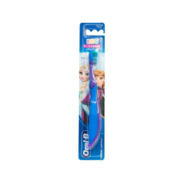 Oral-B Soft Kids Toothbrush for Ages 3-5, Small Head, Gentle Bristles