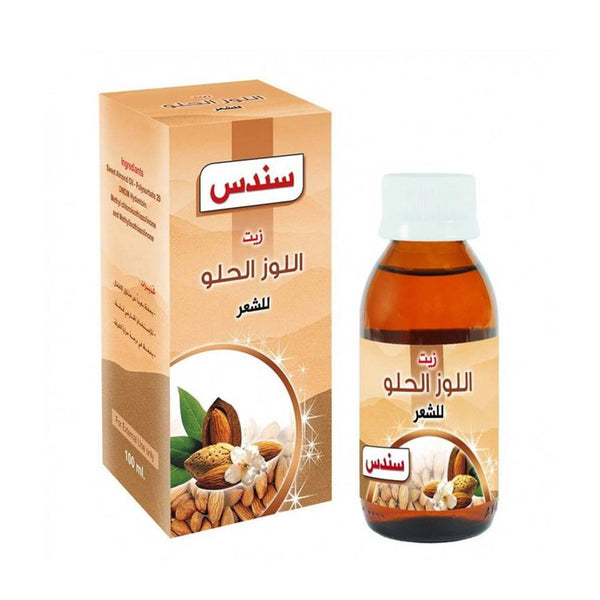 Sondos Sweet Almond Hair Oil Moisturizing Scalp & Hair Treatment 100 ml