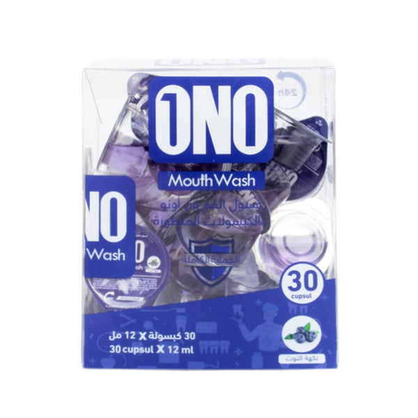 1ONO Advanced Mouthwash Capsules Berry Flavor, 30 Capsules x 12 ml