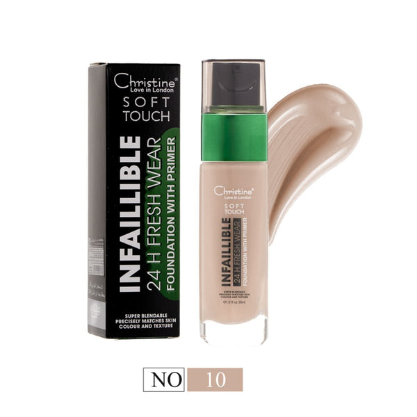 Christine Soft Touch Foundation Lightweight Blendable Primer Formula 30 ml