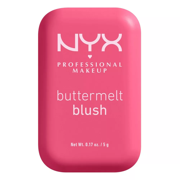 NYX Professional Makeup Buttermelt Blush Powder Natural Finish Getting Butta 07