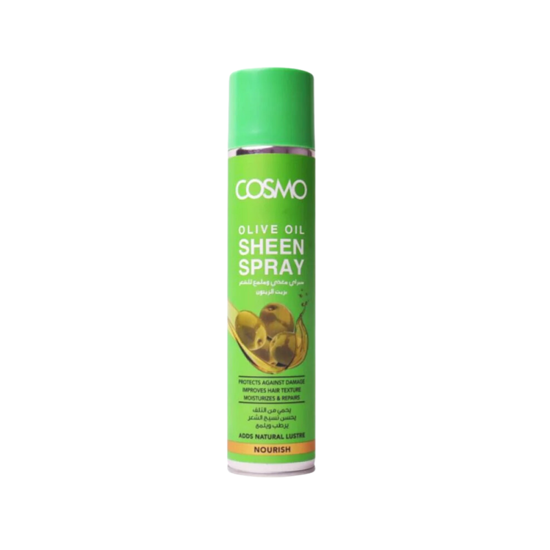 Cosmo Olive Oil Nourishing & Shine Hair Spray with Olive Oil, 300ml