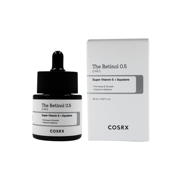 COSRX The Retinol 0.5 Oil Facial Serum, Pure Retinol, 20 ml