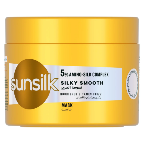SUNSILK Silky Smooth Hair Mask with 5% Amino Silk Complex, 220 ml