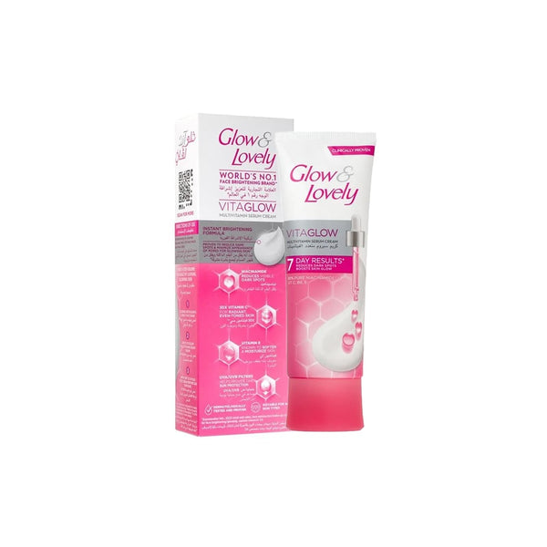 Glow & Lovely Advanced Multivitamin Cream Lightweight Hydrating Vitamin B3 C E 25 g