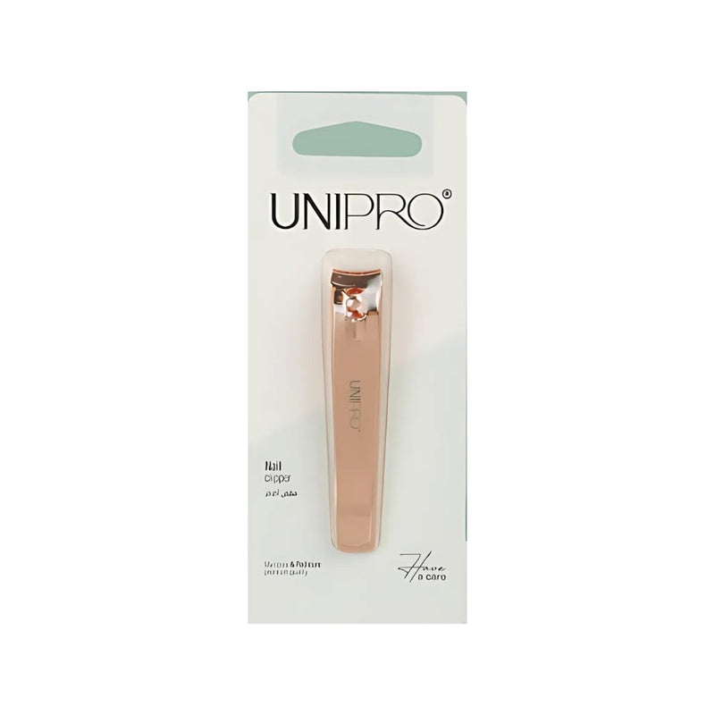 Uni Pro Luxury Nail Clippers with File, Sharp Rust-Resistant Steel, Protective Cover