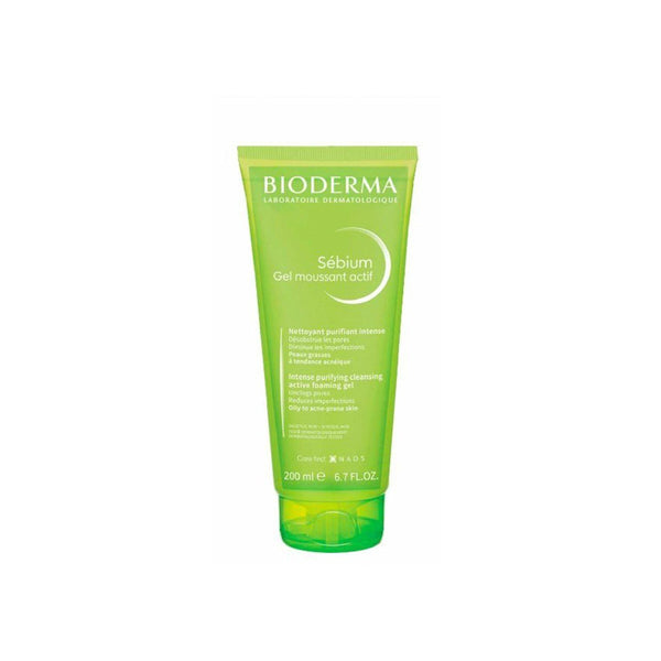 Bioderma Sebium Active Gel Cleanser Purifying Foaming Formula with Salicylic and Glycolic Acids