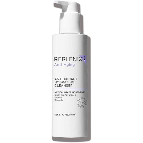 Replenix Soothing + Hydrating Cleanser, Green Tea Polyphenols & Bisabolol, 200 ml